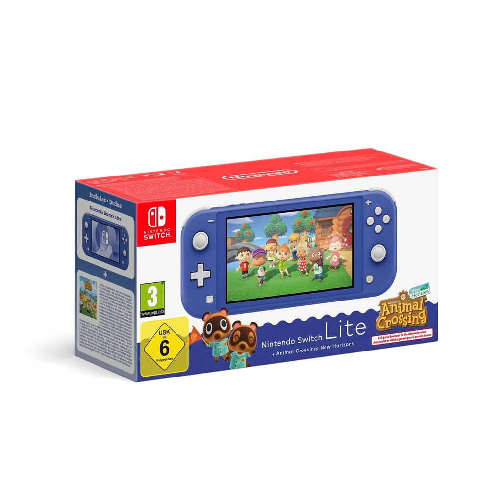Nintendo Switch Lite + Animal Crossing Nintendo 45496546120 Blue