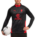 AC Milan black training technical soccer sweat top 2025/26 - Puma