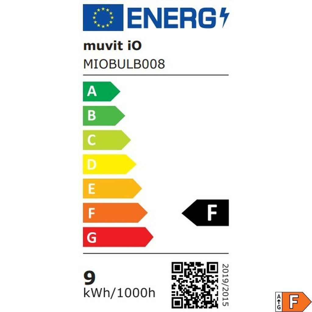Smart Light bulb Muvit 8,5 W E27 2700 K 6500 K 800 lm Wi-Fi LED White